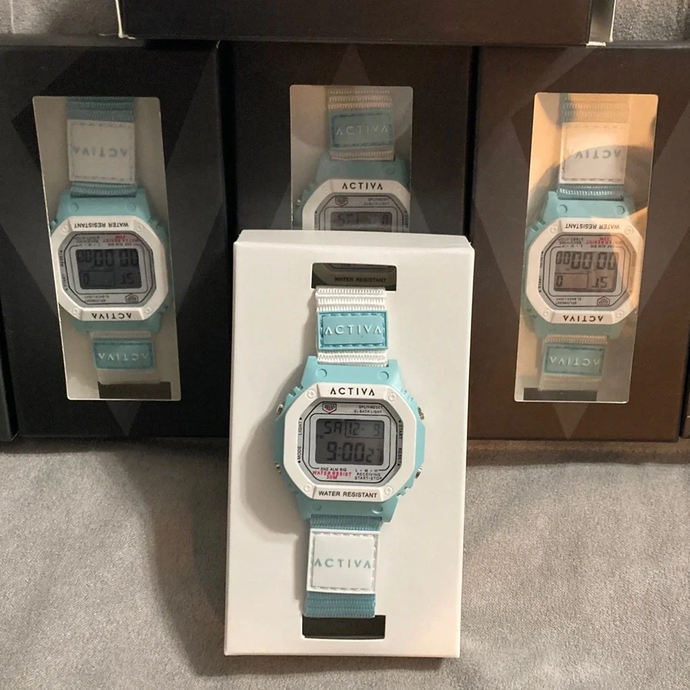 Activa Spectra X Invicta Digital Unisex Watch - 44.5mm, Blue, White (ACWF005)